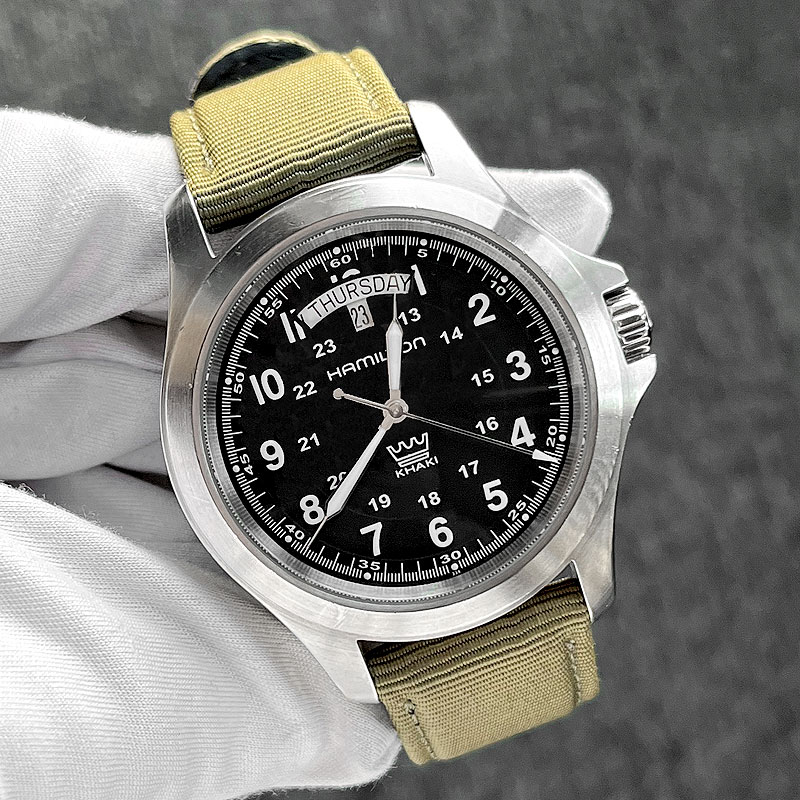 ハミルトン カーキキング 旧ロゴ - 腕時計(アナログ)